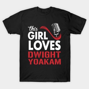 This Girl Loves Dwight T-Shirt